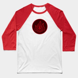 Fire Nation Dragon Baseball T-Shirt